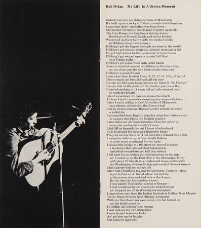 Lot #9203 Bob Dylan 1963 Promo Booklet: 