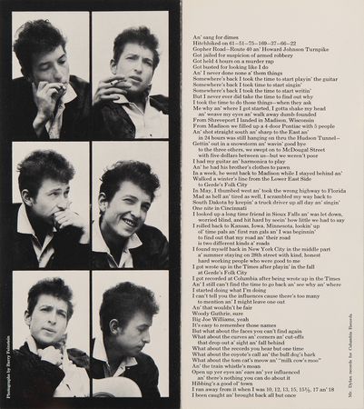 Lot #9203 Bob Dylan 1963 Promo Booklet: 
