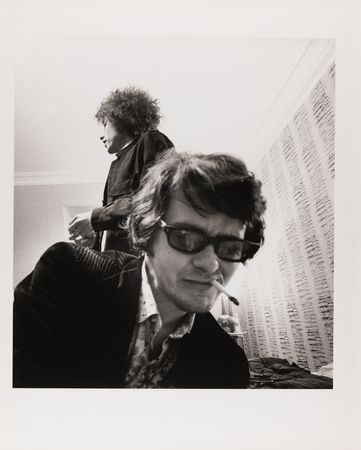 Lot #9143 Bob Dylan and Bob Neuwirth Oversized Original Photograph by Barry Feinstein - 'Two Bobs, Birmingham, 1966' (Ltd. Ed. #3/18) - Image 1