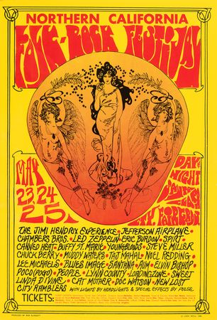 Lot #9229 Jimi Hendrix and Led Zeppelin: 1969