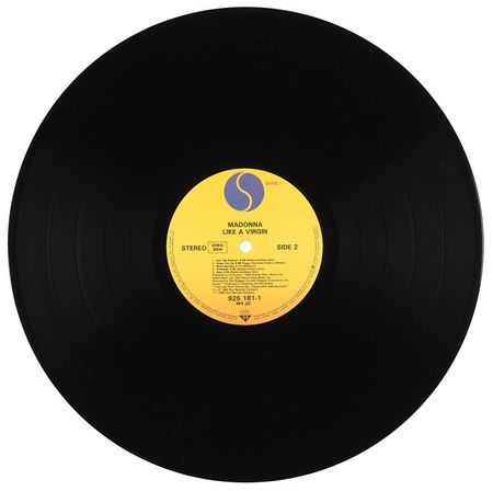 Lot #9487 Madonna Signed Album - Like a Virgin - Image 3