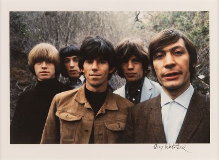 Lot #9249 Rolling Stones Photograph Signed by Photographer Guy Webster - Image 2