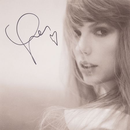 Lot #9499 Taylor Swift Signed Album Insert Print - Image 1