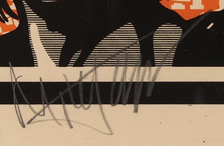 Lot #9498 SuperHeavy Lithograph Signed by Mick Jagger, Dave Stewart, and Shepard Fairey (Ltd. Ed. #39/500) - Image 2
