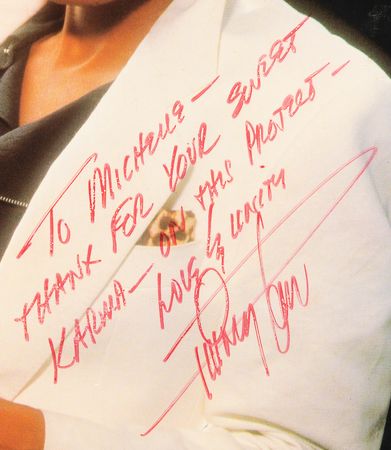 Lot #9434 Michael Jackson and Quincy Jones Signed Album - Thriller (Rare Promotional Copy) - Image 5