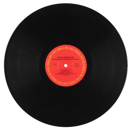 Lot #9387 Bruce Springsteen Signed Album - Darkness on the Edge of Town - Image 4