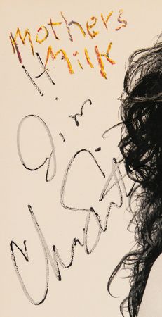 Lot #9489 Red Hot Chili Peppers Signed Album - Mother’s Milk - Image 3