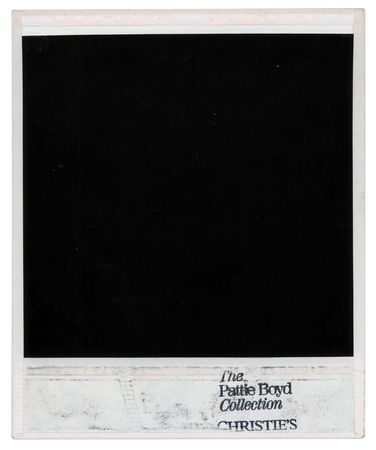 Lot #9363 Pattie Boyd Original Polaroid Photograph with Handwritten Annotations (Credited as Belonging to Eric Clapton) - From the Collection of Pattie Boyd - Image 2