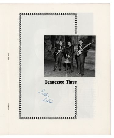 Lot #9305 Johnny Cash and Carl Perkins Signed UK Tour Program (ca. 1968) - Image 5