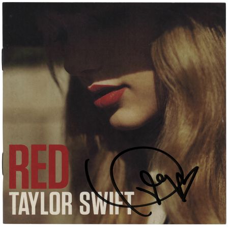 Taylor Swift RED CD 直筆サインブックレット Taylor Swift RED CD 直筆サインブックレット