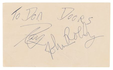 Lot #9272 The Doors Signed Photograph and Signature Set - Includes (12) Candid Backstage Concert Photographs from Toronto’s C.N.E. Coliseum (April 20, 1968) - Image 2