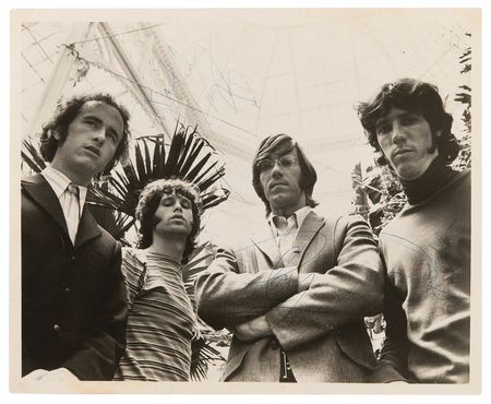 Lot #9272 The Doors Signed Photograph and Signature Set - Includes (12) Candid Backstage Concert Photographs from Toronto’s C.N.E. Coliseum (April 20, 1968) - Image 4