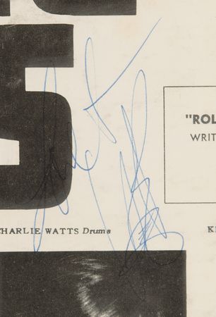 Lot #9246 Rolling Stones Signed Album - Self-Titled American Debut with Jagger, Jones, Richards, Wyman, and Watts - Image 5