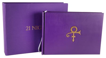 Lot #9448 Prince: 21 Nights - The Official Prince Opus (Rare, Limited Edition Oversized Book with iPod) - Image 1