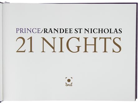 Lot #9448 Prince: 21 Nights - The Official Prince Opus (Rare, Limited Edition Oversized Book with iPod) - Image 4