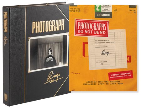 Lot #9066 Ringo Starr Signed Book - Photograph (Ltd. Ed. #708/2500) - Image 1