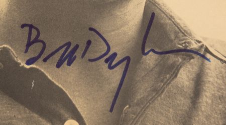 Lot #9130 Bob Dylan Signed Album - The Times They Are a-Changin' - Image 2