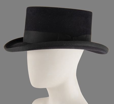Lot #9351 Tom Petty's Personally-Worn Top Hat, Signed Backstage During the Echo Tour - Image 1