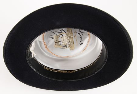 Lot #9351 Tom Petty's Personally-Worn Top Hat, Signed Backstage During the Echo Tour - Image 6