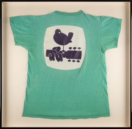 Lot #9316 Woodstock 1969 Original Security Staff T-Shirt and Jacket - Extremely Rare Official Apparel - Image 3