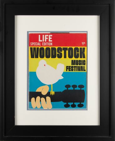 Lot #9316 Woodstock 1969 Original Security Staff T-Shirt and Jacket - Extremely Rare Official Apparel - Image 4