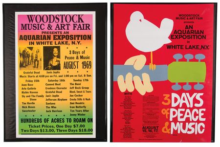 Lot #9316 Woodstock 1969 Original Security Staff T-Shirt and Jacket - Extremely Rare Official Apparel - Image 5