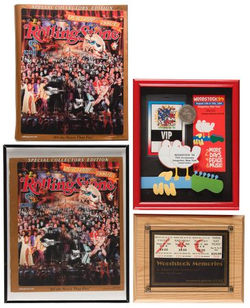 Lot #9316 Woodstock 1969 Original Security Staff T-Shirt and Jacket - Extremely Rare Official Apparel - Image 6