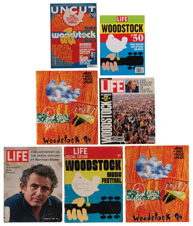 Lot #9316 Woodstock 1969 Original Security Staff T-Shirt and Jacket - Extremely Rare Official Apparel - Image 9