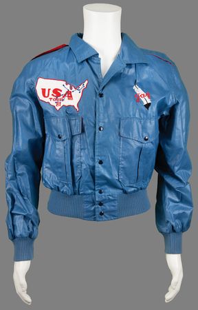 Lot #9428 Wayne Newton 1981 USA Tour Jacket - Image 1
