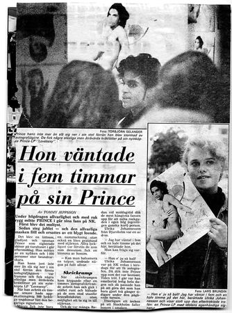 Lot #9447 Prince Signed Album - Lovesexy - Image 5