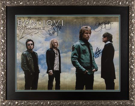 Lot #9416 Bon Jovi Signed Program - Image 1
