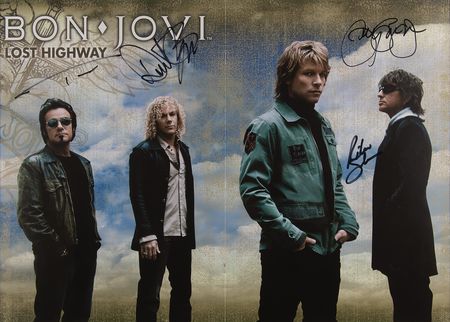 Lot #9416 Bon Jovi Signed Program - Image 2