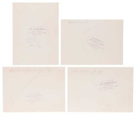 Lot #9304 Johnny Cash (4) Photographic Prints by Jim Marshall - Image 2