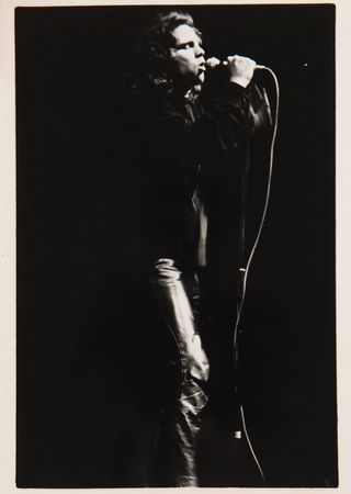 Lot #9274 Jim Morrison (3) Original Photographs by Elliott Landy, with (6) Contact Sheet Proofs of The Doors at Hunter College, NYC - Image 4