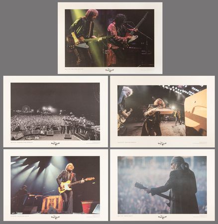 Lot #9381 Tom Petty (5) Oversized Photographic Prints by Andy Tennille - Image 1