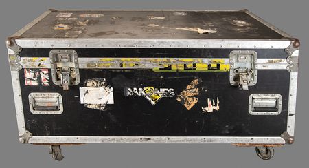 Lot #9399 Dee Dee Ramone's Tour-Used Road Case for