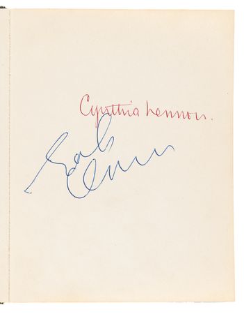 Lot #9041 John and Cynthia Lennon Signed Book - In His Own Write - Image 4