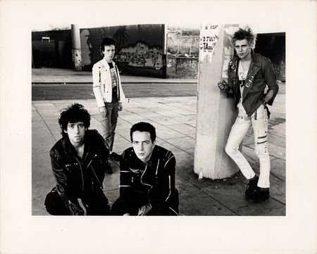 Lot #9402 The Clash Vintage 'Westway Sessions' Photograph by Adrian Boot - Image 1