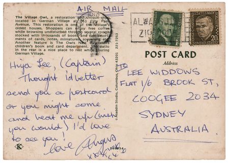 Lot #9339 AC/DC: Angus Young Autograph Letter Signed - Image 1