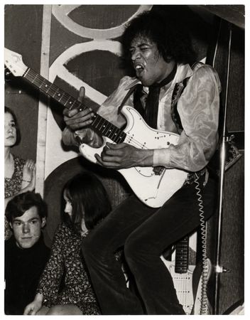 Lot #9236 Jimi Hendrix Original Photograph - Image 1