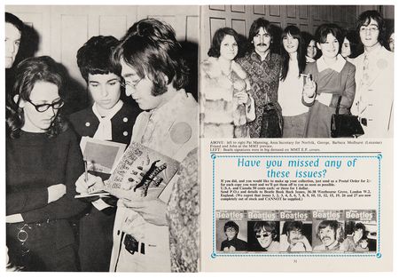 Lot #9039 John Lennon and George Harrison Signed 'Christmas Time (Is Here Again)' 7-Inch Single Record - Obtained at the Magical Mystery Tour Private Movie Screening (December 1967) - Image 10