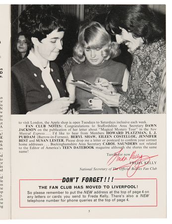 Lot #9039 John Lennon and George Harrison Signed 'Christmas Time (Is Here Again)' 7-Inch Single Record - Obtained at the Magical Mystery Tour Private Movie Screening (December 1967) - Image 9