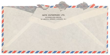 Lot #9069 Brian Epstein Sends a Letter of Thanks 