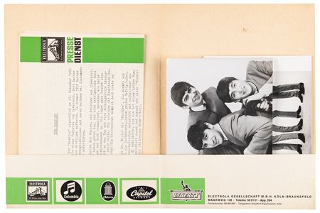 Lot #9083 Beatles Original German Electrola Press Kit (Late 1963) - Image 3