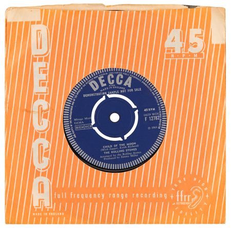 Lot #9257 Rolling Stones 45 RPM Demonstration Single Record for 'Jumpin’ Jack Flash' - Image 4