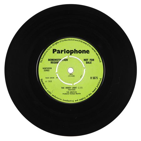 Lot #9031 Beatles Rare 45 RPM Demonstration Single Record for 'Lady Madonna' - Image 2