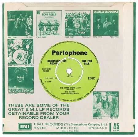 Lot #9031 Beatles Rare 45 RPM Demonstration Single Record for 'Lady Madonna' - Image 4