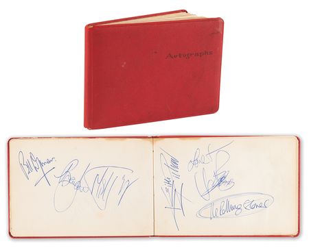 Lot #9247 Rolling Stones Signatures (1964) - Image 1