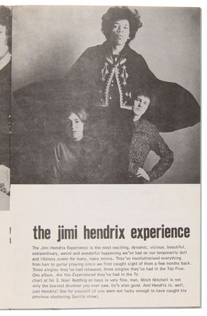 Lot #9238 Jimi Hendrix Experience June 1967 Saville Theatre Program and Ticket Stub - Image 4