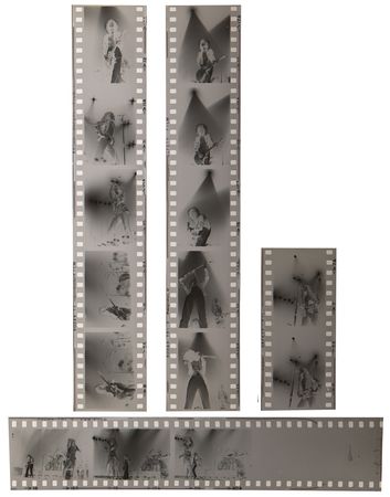 Lot #9277 Led Zeppelin (15) Concert Negatives - Sam Houston Coliseum in Houston, Texas (February 27, 1975) - Sold with Copyright - Image 2